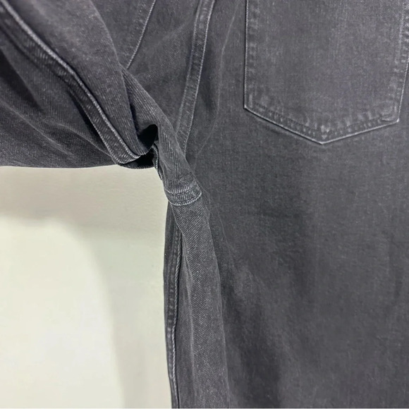 NWT Abercrombie and Fitch Black The ‘90s Straight Ultra High Rise Jeans - Picture 11 of 11